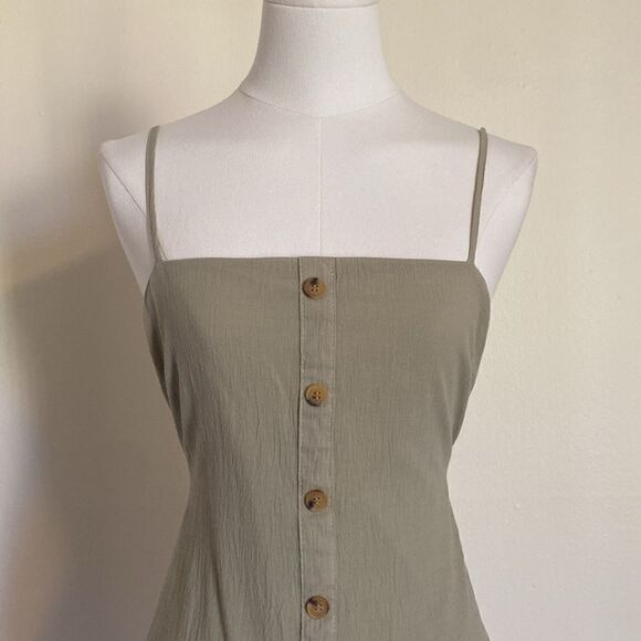 Princess Polly Rita Dae Mini Dress in Sage Size 4 - Picture 5 of 15
